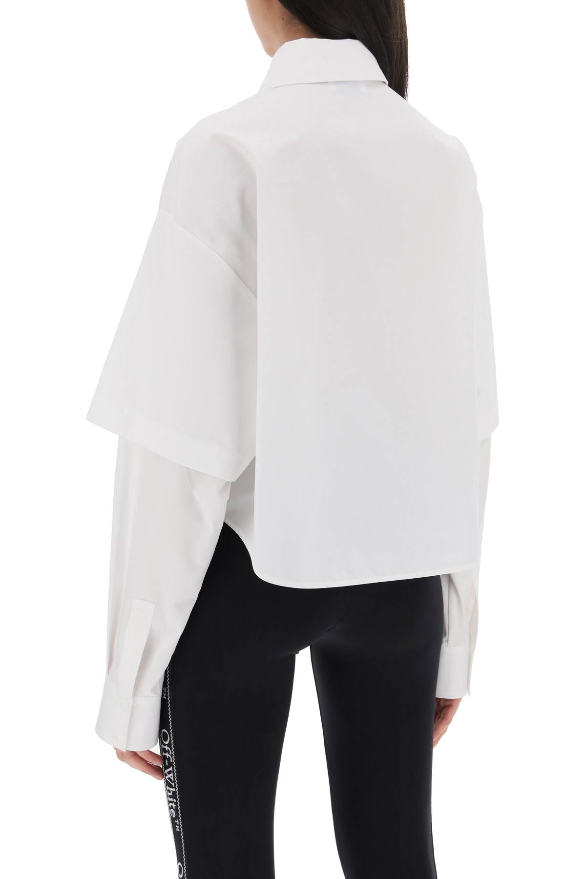 Off-White Cotton Poplin Shirt