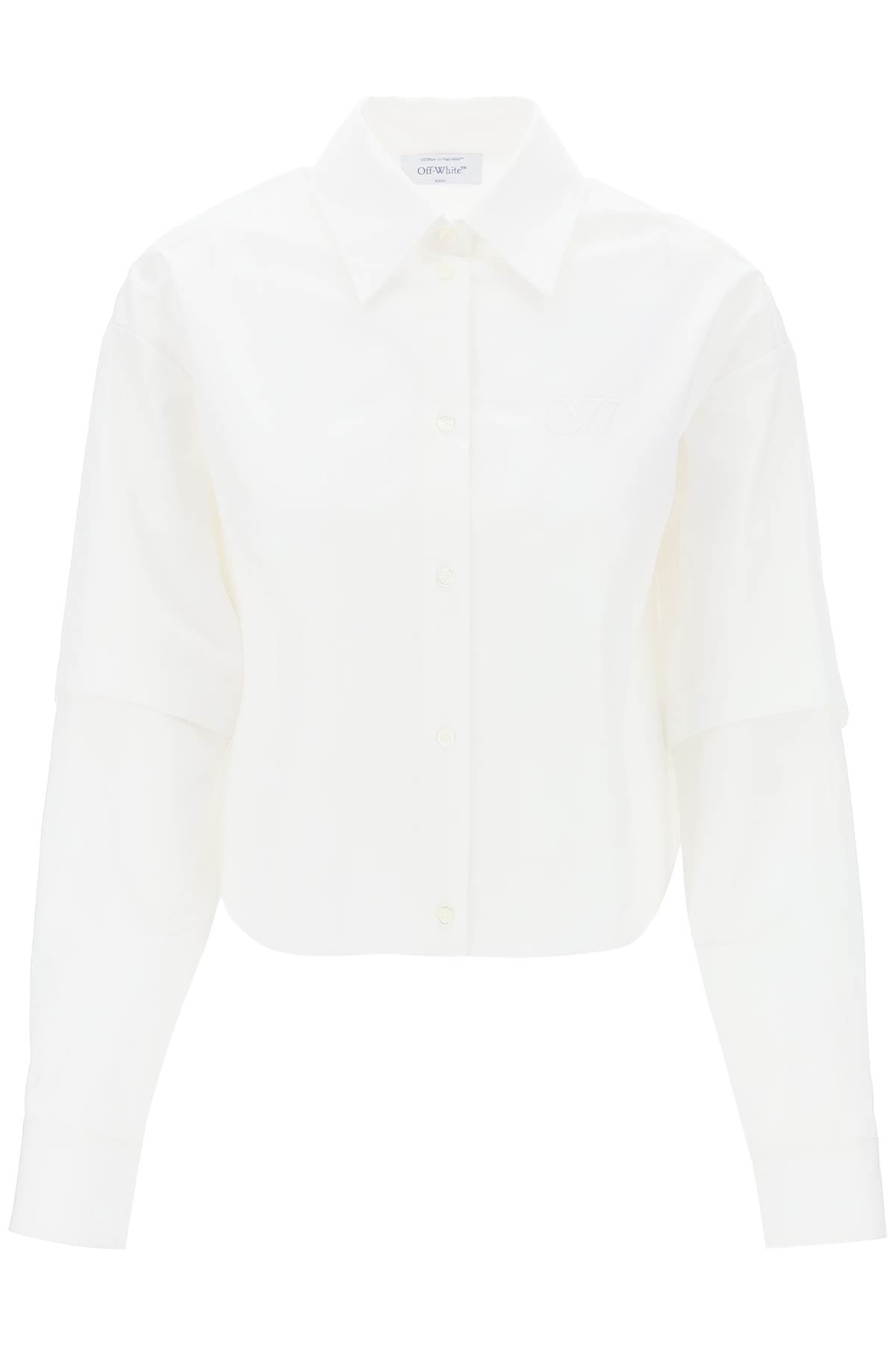 Off-White Cotton Poplin Shirt