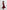 Reistor One-shoulder Midi dress in Burgundy