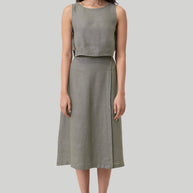 Reistor Breezy Hemp Summer Set in Dark Green