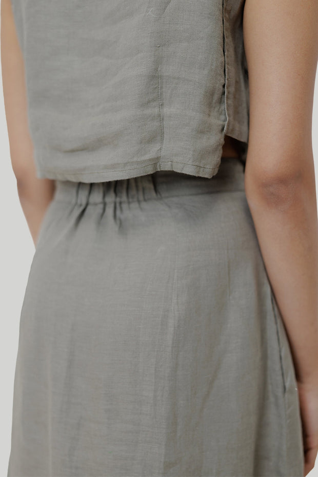 Reistor Breezy Hemp Summer Set in Dark Green