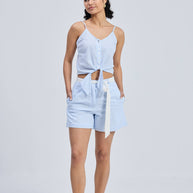 Reistor Regular Fit Shorts in Stripes