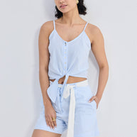 Reistor Regular Fit Shorts in Stripes