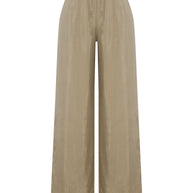 The Handloom Lucid Flow Tie Pants - Khaki Green