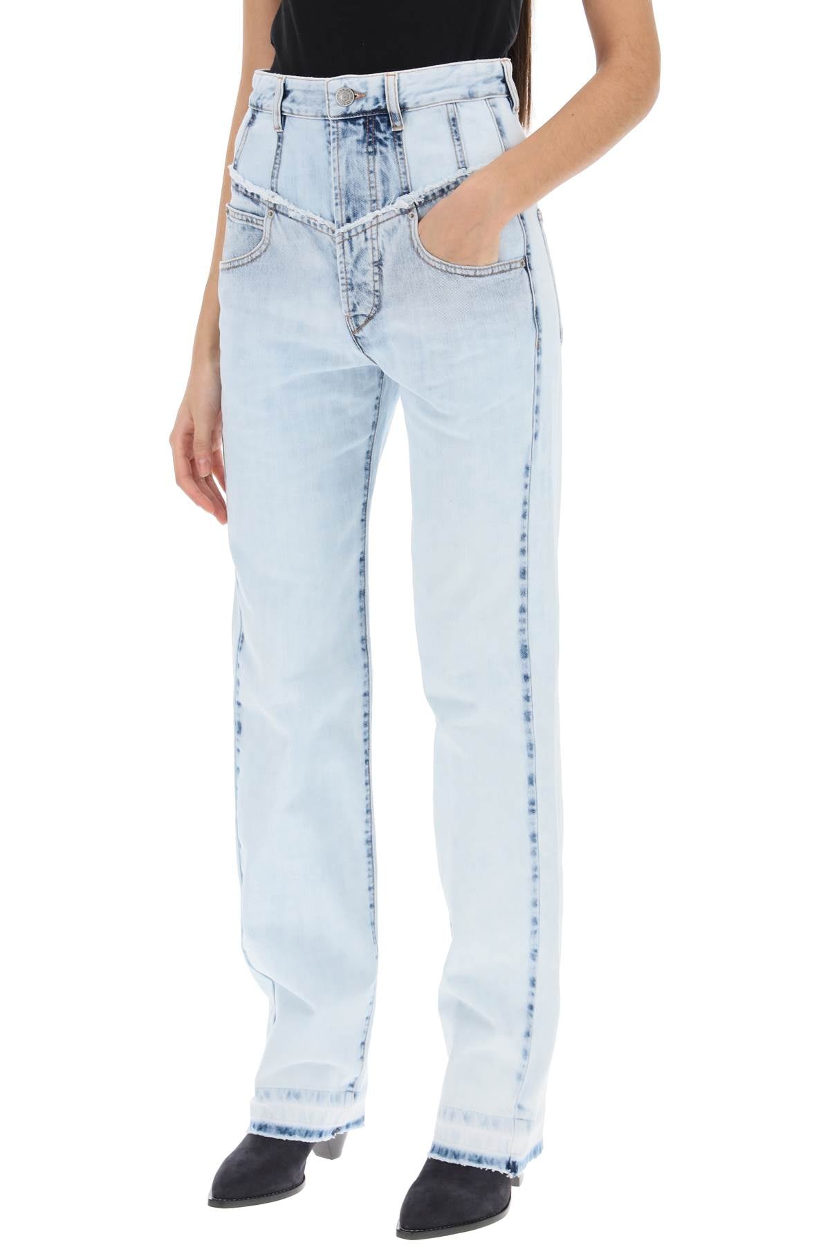 Isabel Marant Noemie High Rise Jeans