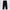 LEMAIRE Black Drawstring Pants In Wool Blend