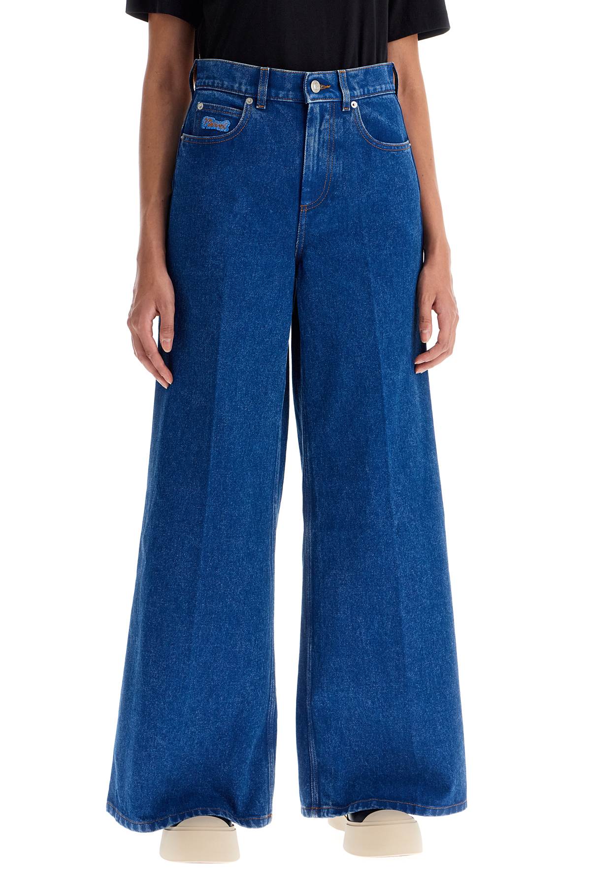 Marni Wide Flared Leg Jeans