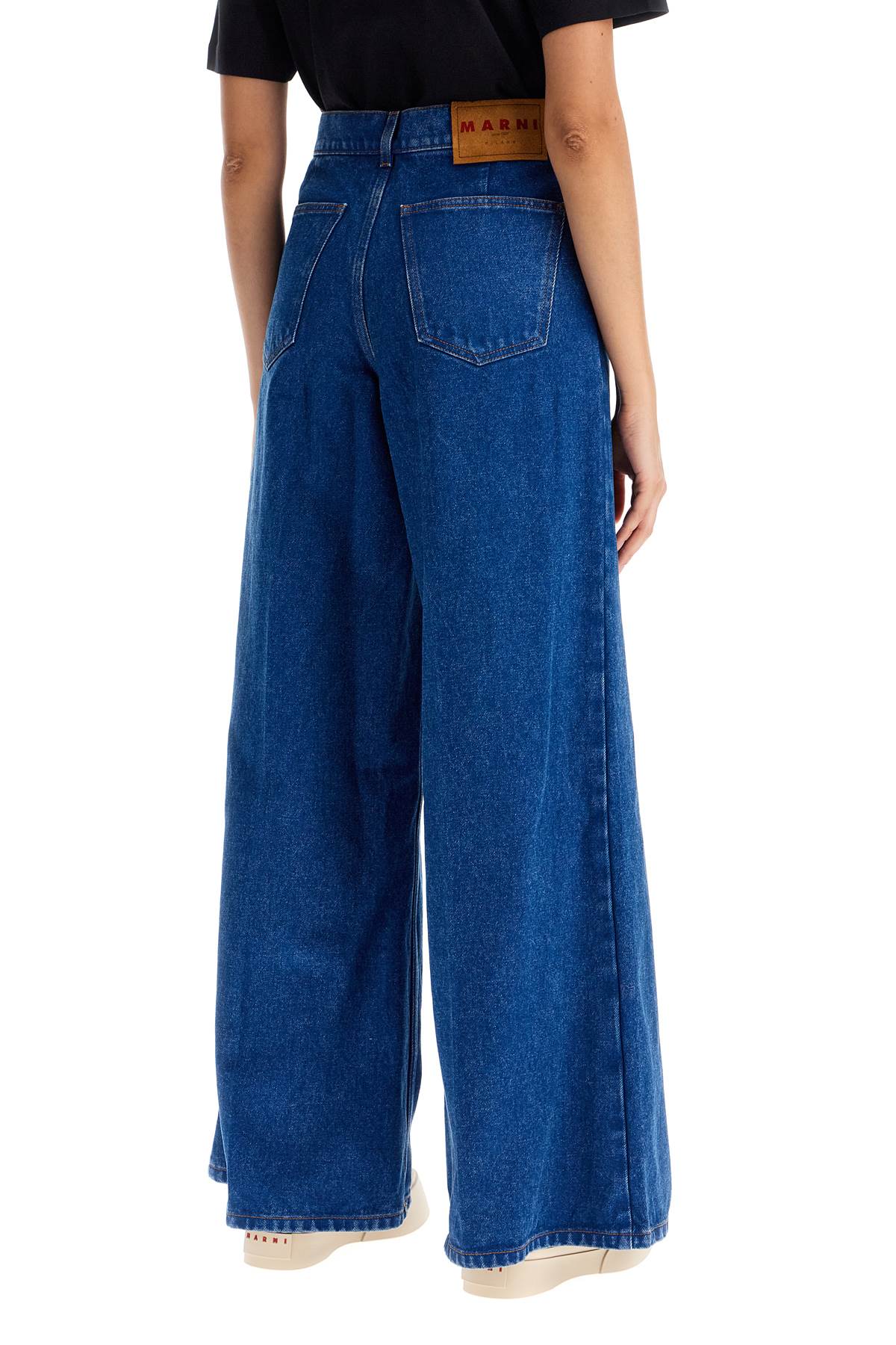 Marni Wide Flared Leg Jeans