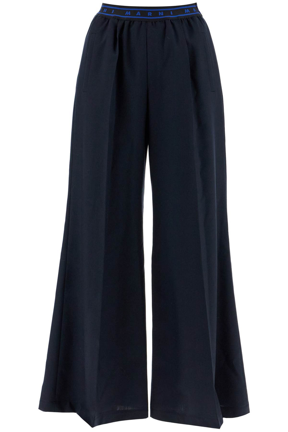 Marni Tropical Wool Palazzo Pants