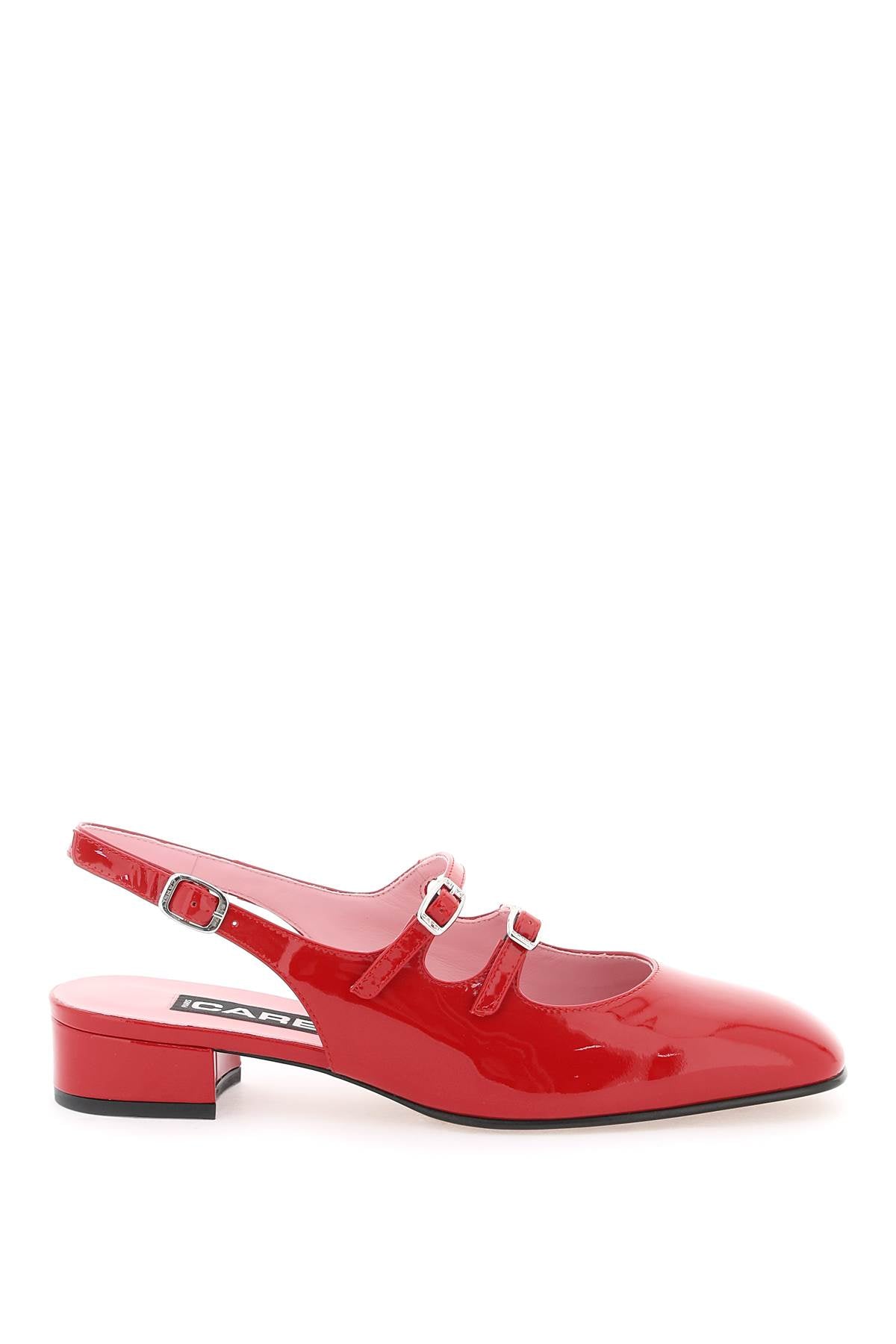 Carel patent Peche Mary Jane Slingback Pumps