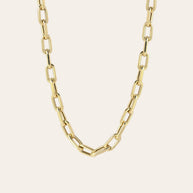 Zoe Lev 14k Gold Large Open Link Chain Necklace