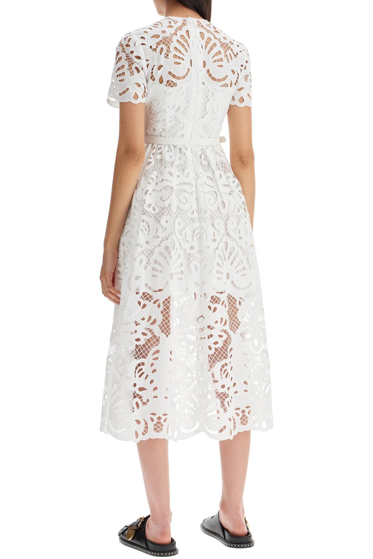 Self Portrait Lace Midi Dress