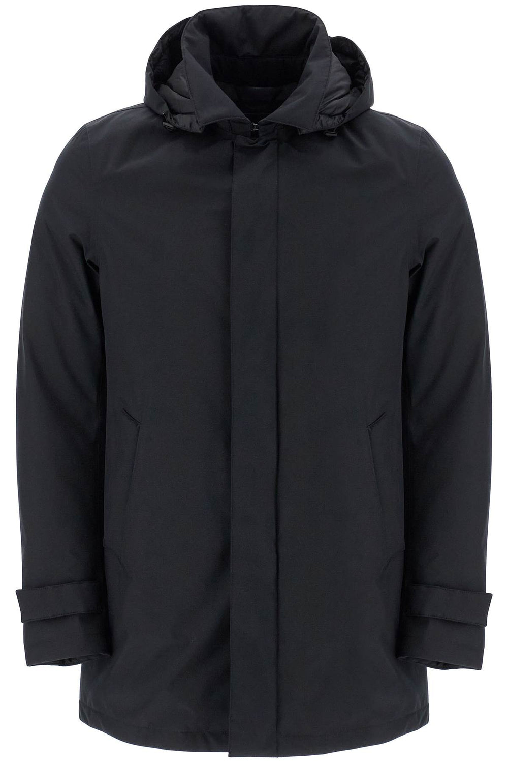 Herno Laminar Padded Midi Jacket In Gore-Tex 2L