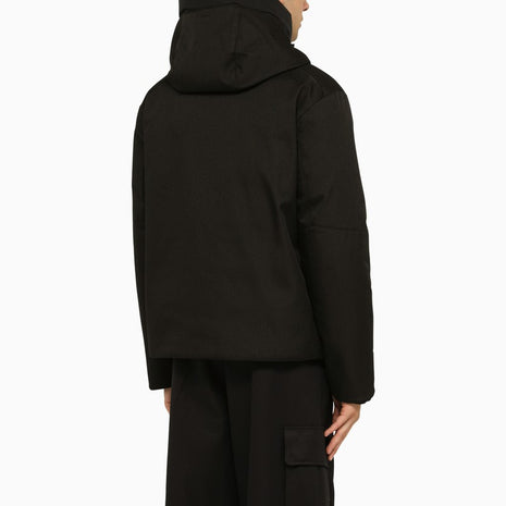 HERNO Black Nylon Jacket