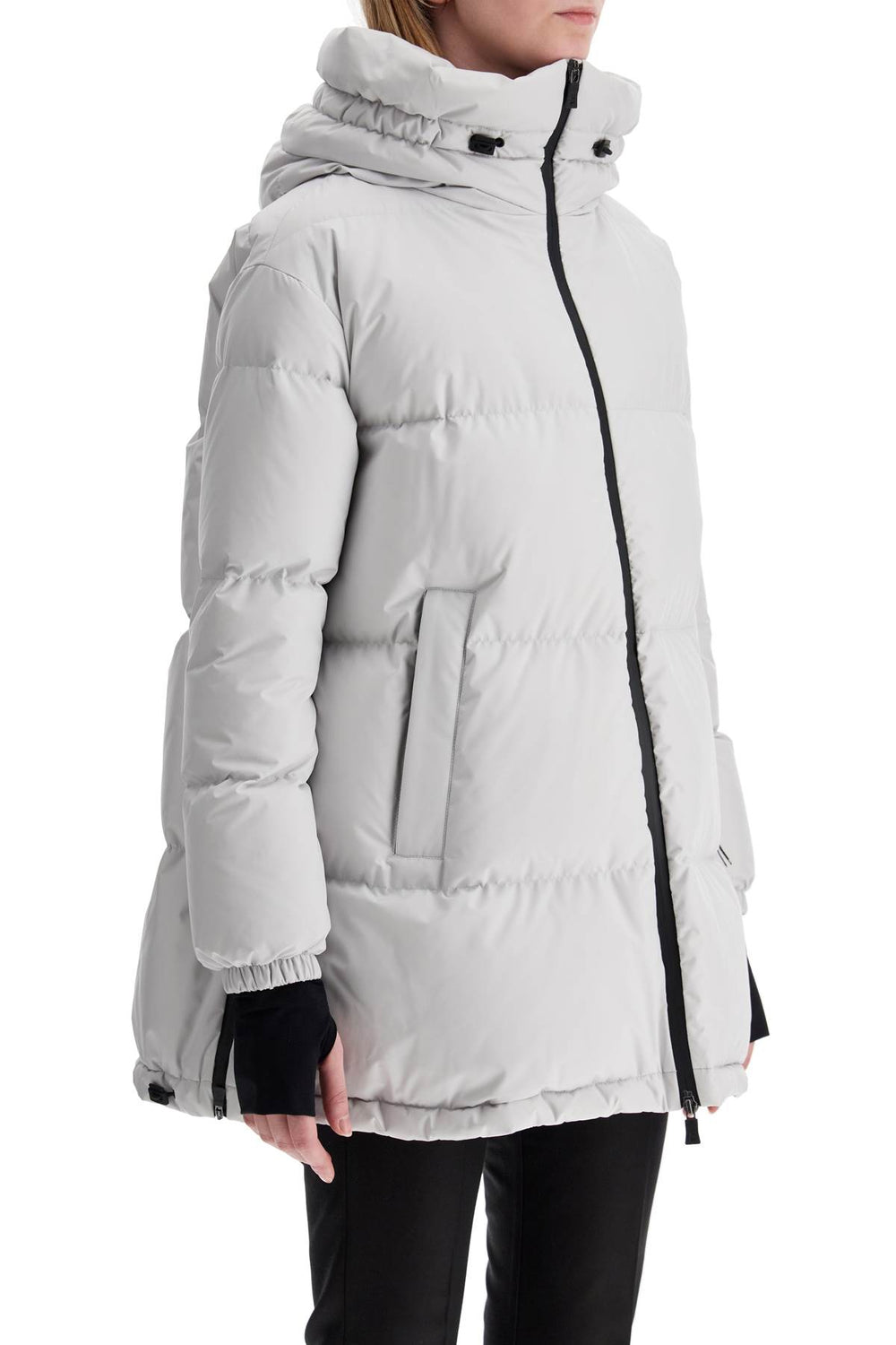 Herno Laminar Down Midi Jacket In Gore-Tex