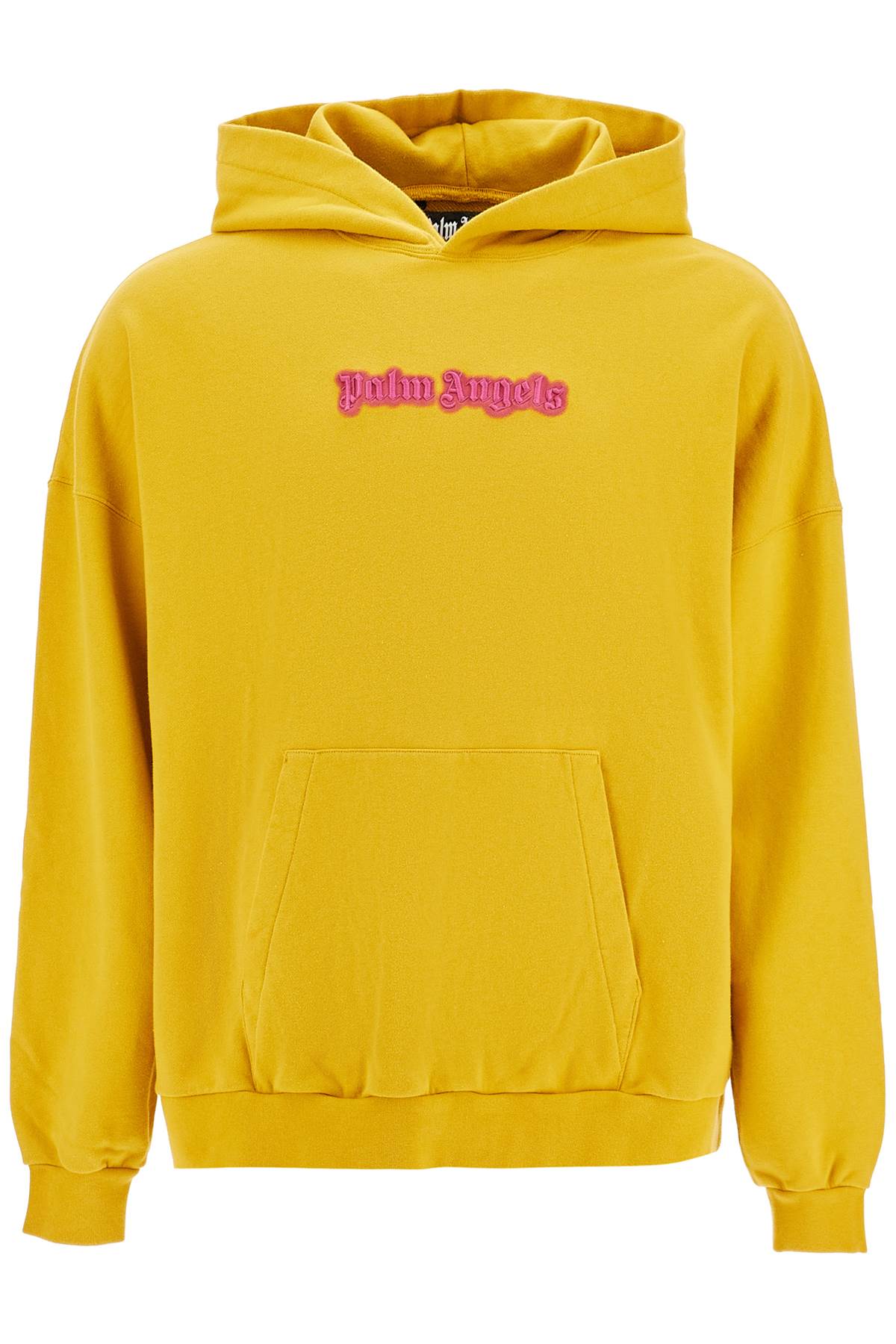 Palm Angels Boxy Logo Hoodie