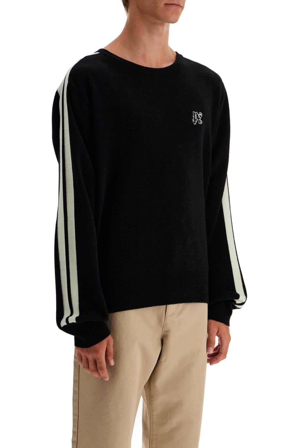 Palm Angels Track Band Pullover Sweater