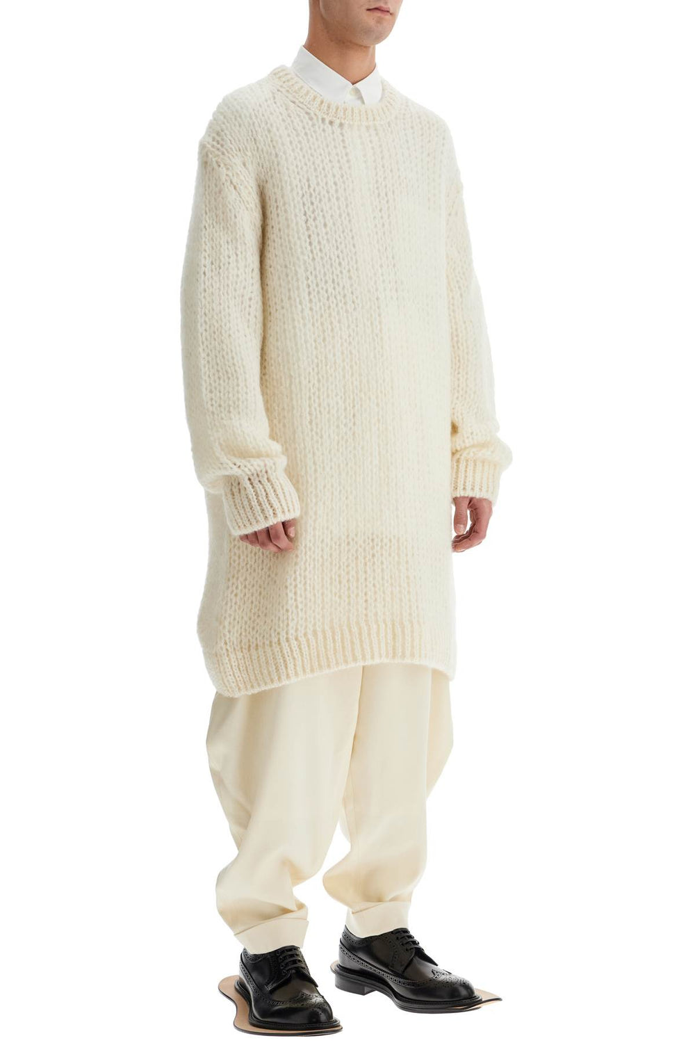 Comme Des Garcons Homme Plus Oversized Mohair Blend Sweater