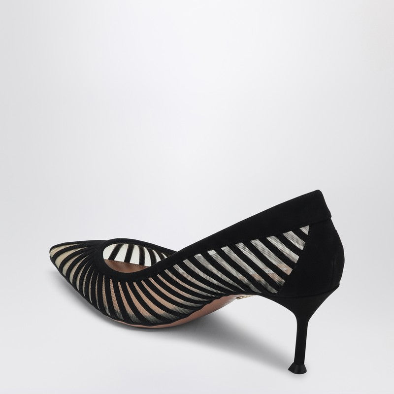 Aquazzura Black Passions Pumps 90