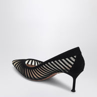 Aquazzura Black Passions Pumps 90