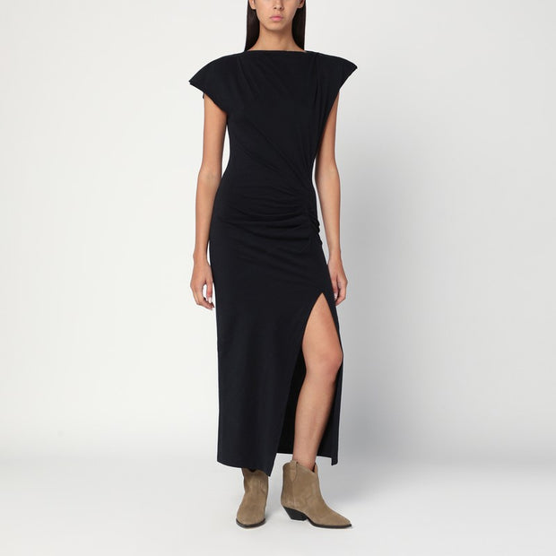 ISABEL MARANT Black Nadela Dress In Cotton