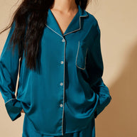 Ulivary Lapel Pajama Set 3 Pcs