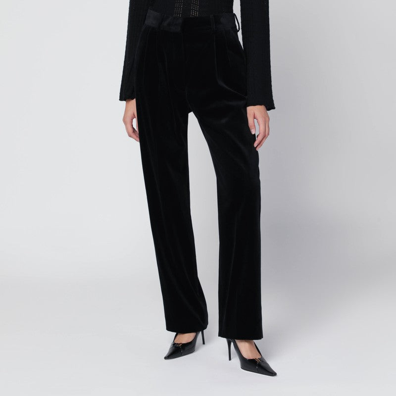 Blazé Milano Jealousy Pants In Black Velvet