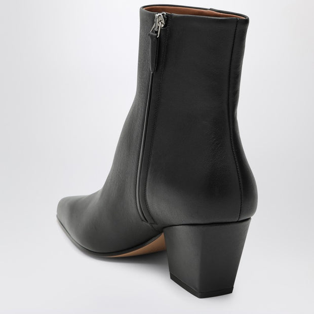 Paris Texas Black Leather Ankle Boot Jane