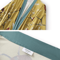 Ulivary Perched Bird Kimono Robe