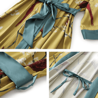 Ulivary Perched Bird Kimono Robe