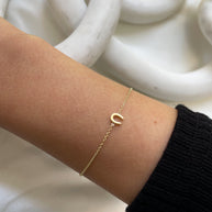Zoe Lev 14k Gold Tiny Horseshoe Bracelet