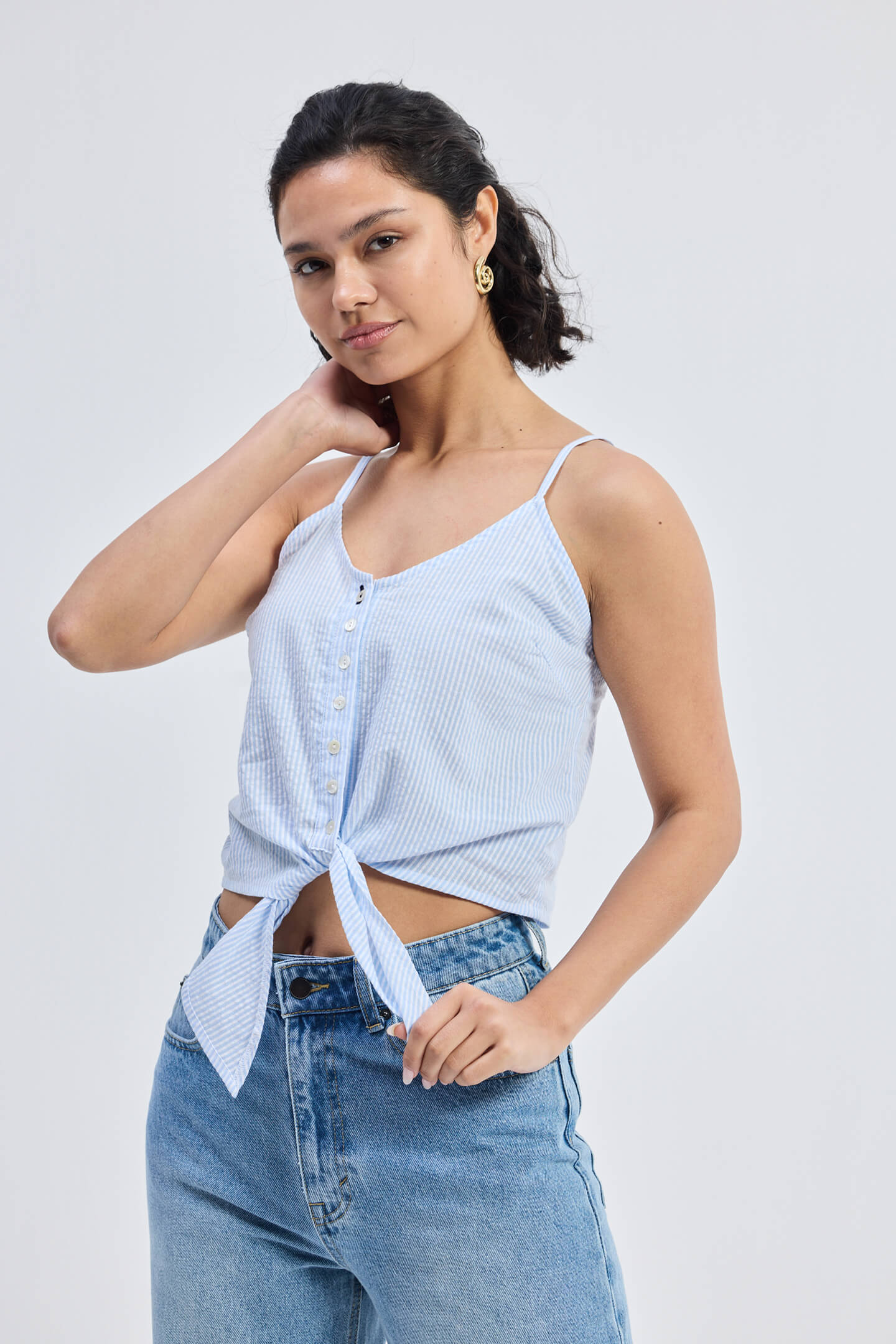 Reistor Pool Day Tan Lines in Classic Stripes