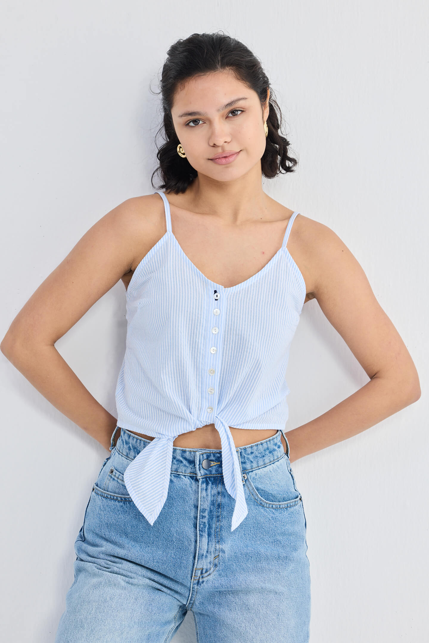 Reistor Pool Day Tan Lines in Classic Stripes