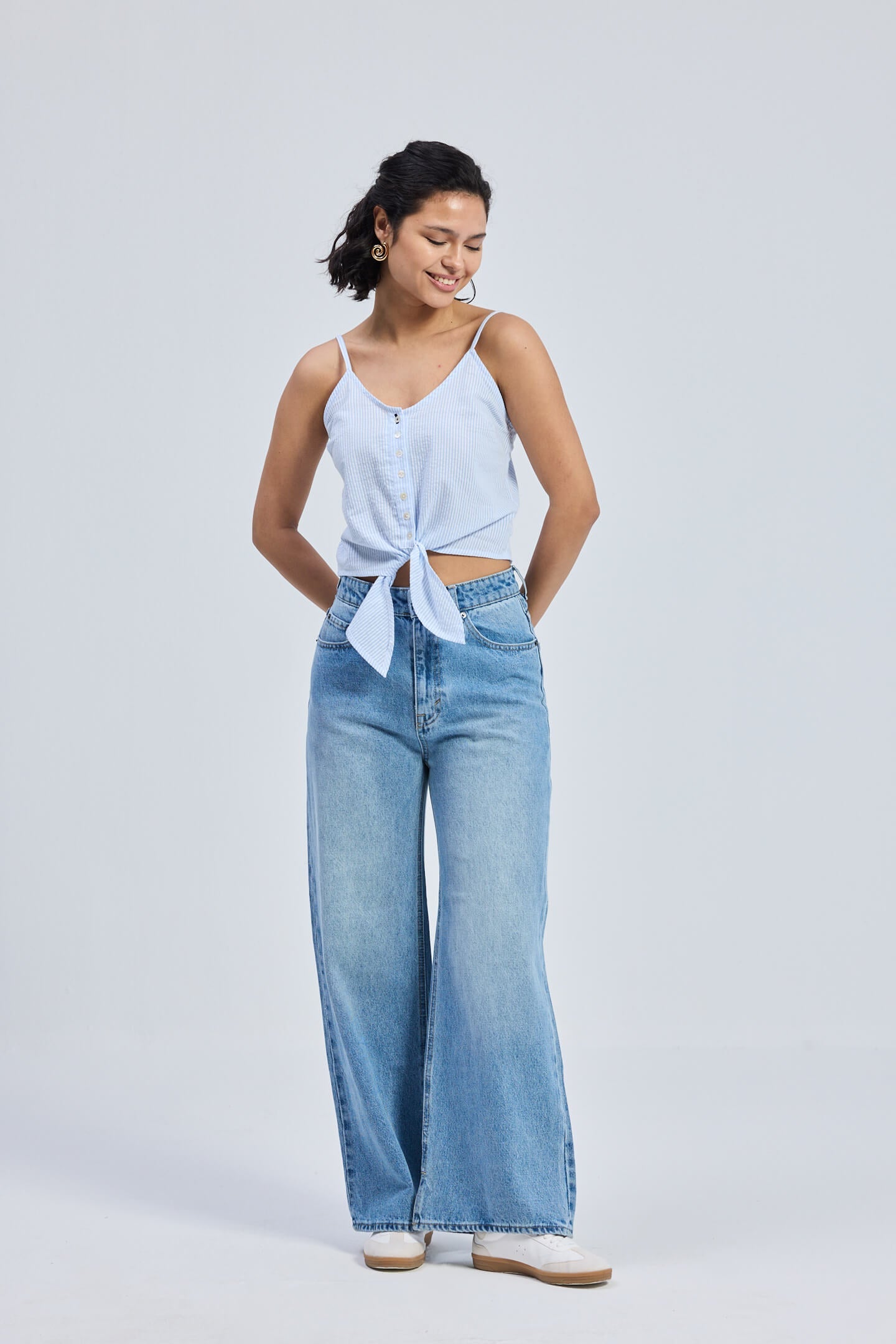 Reistor Pool Day Tan Lines in Classic Stripes