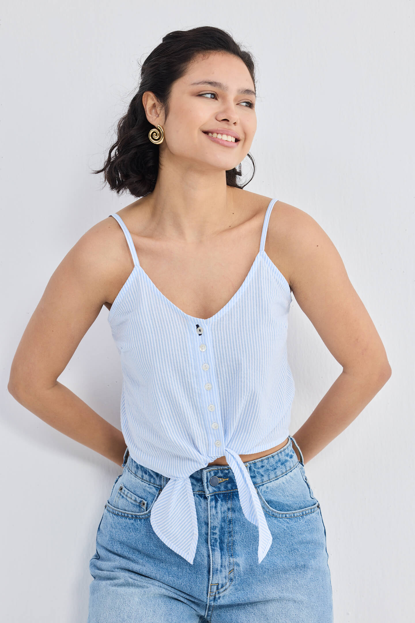 Reistor Pool Day Tan Lines in Classic Stripes