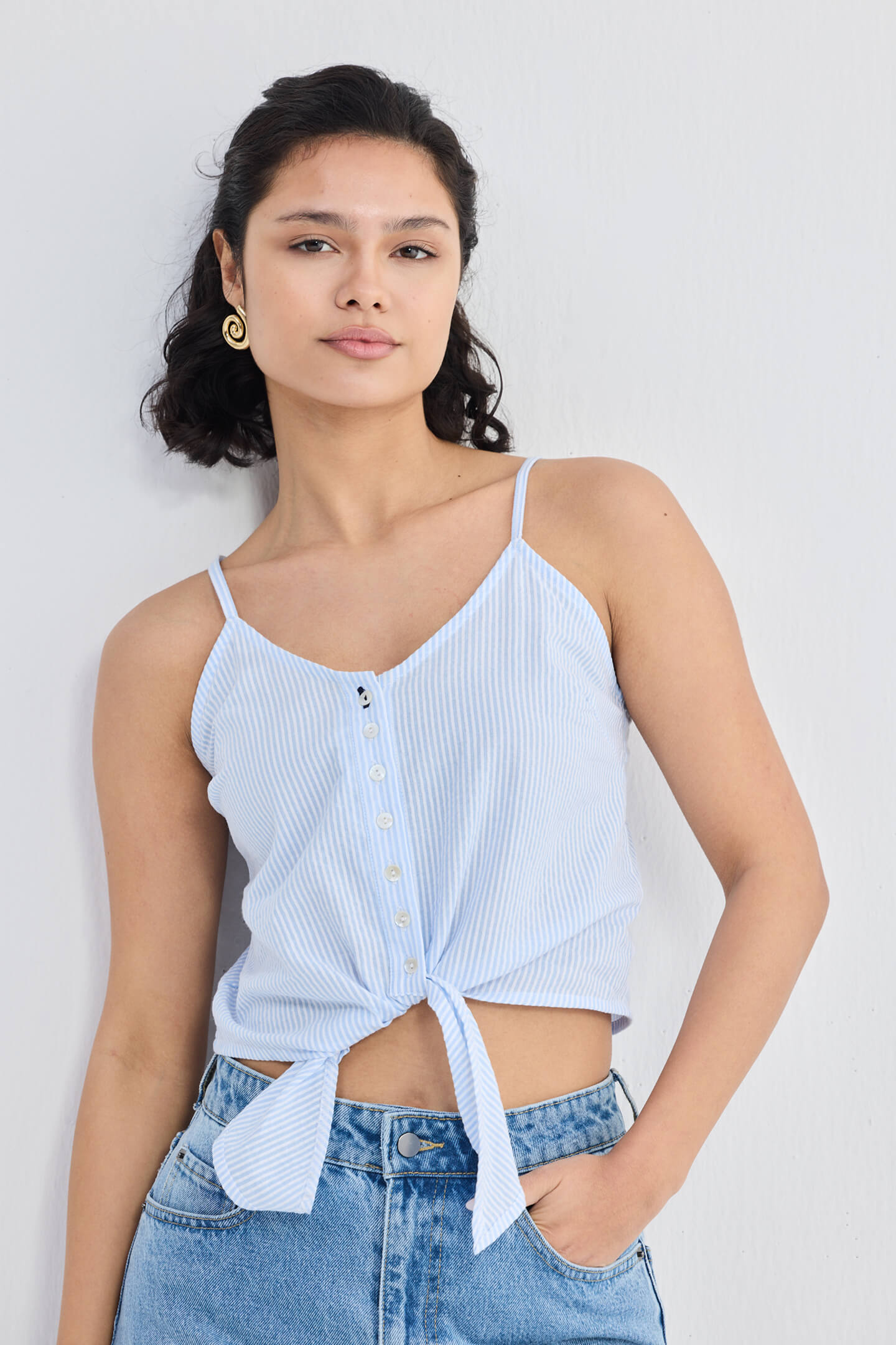 Reistor Pool Day Tan Lines in Classic Stripes