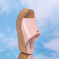 Larroude Charli Mule In Tulip Leather