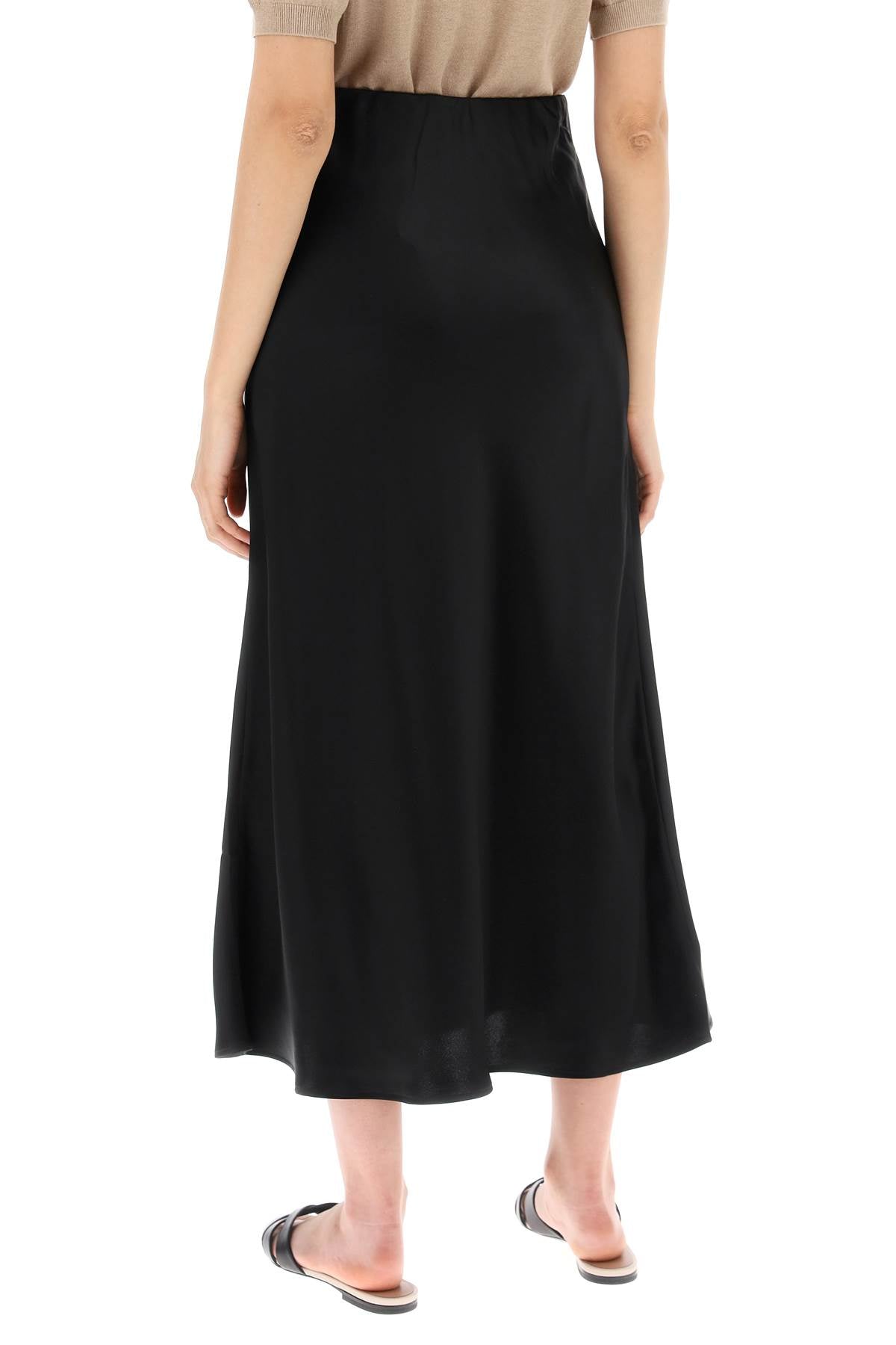 By Malene Birger Boshan Satin Midi Skirt