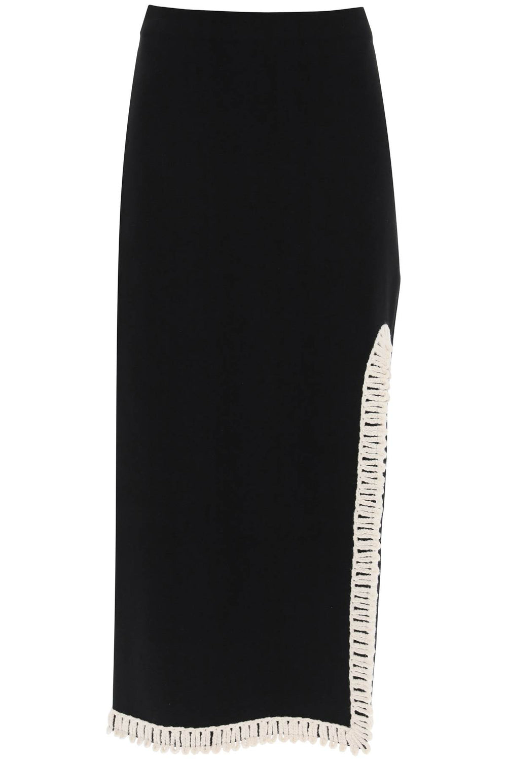 By Malene Birger Gabie Crochet Detail Maxi Skirt