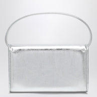 ROGER VIVIER Silver Leather Micro Pilgrim Bag