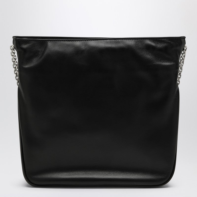 ROGER VIVIER Mini Pilgrim Black Leather Bag