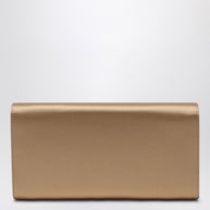 ROGER VIVIER Beige Satin Efflorescence Clutch Bag With Buckle