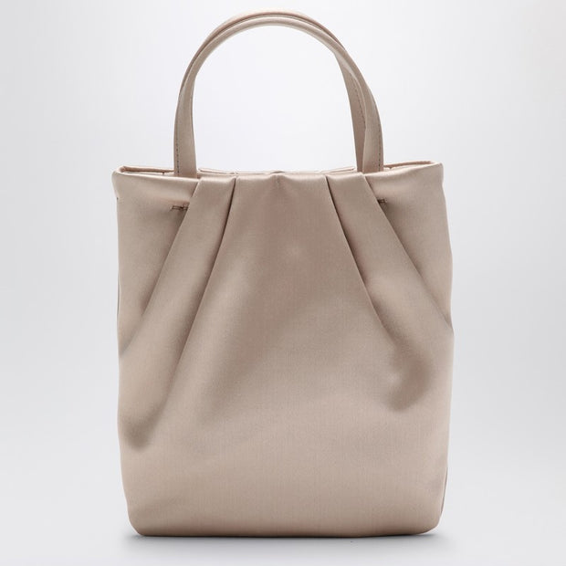 ROGER VIVIER Pink Satin Micro Drapé Pocket Bag