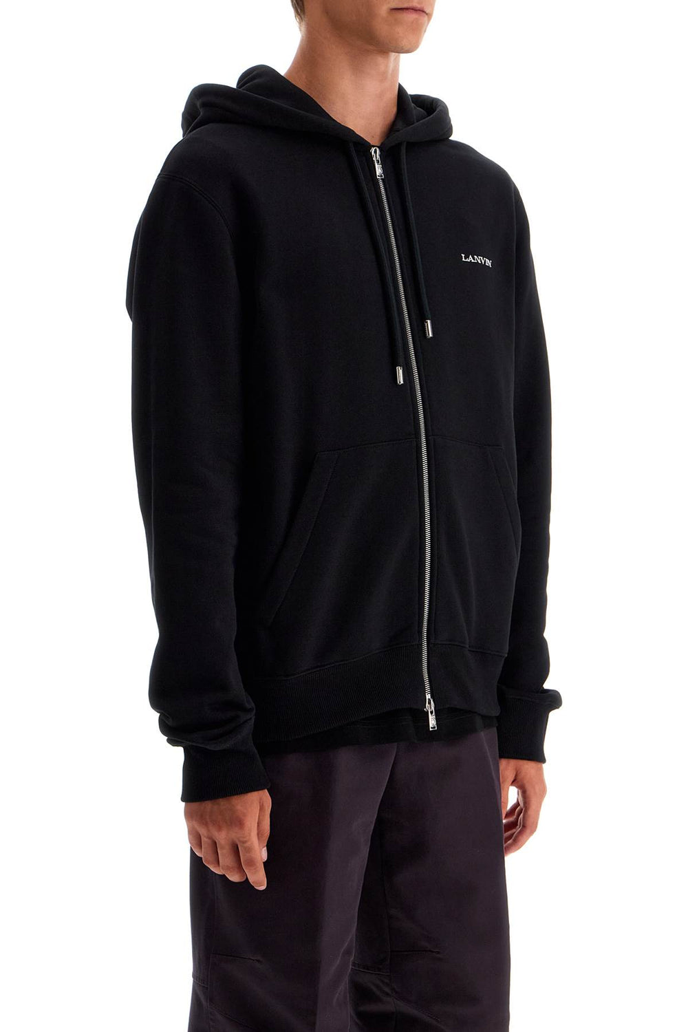 Lanvin Full Zip Hooded Sweatshirt