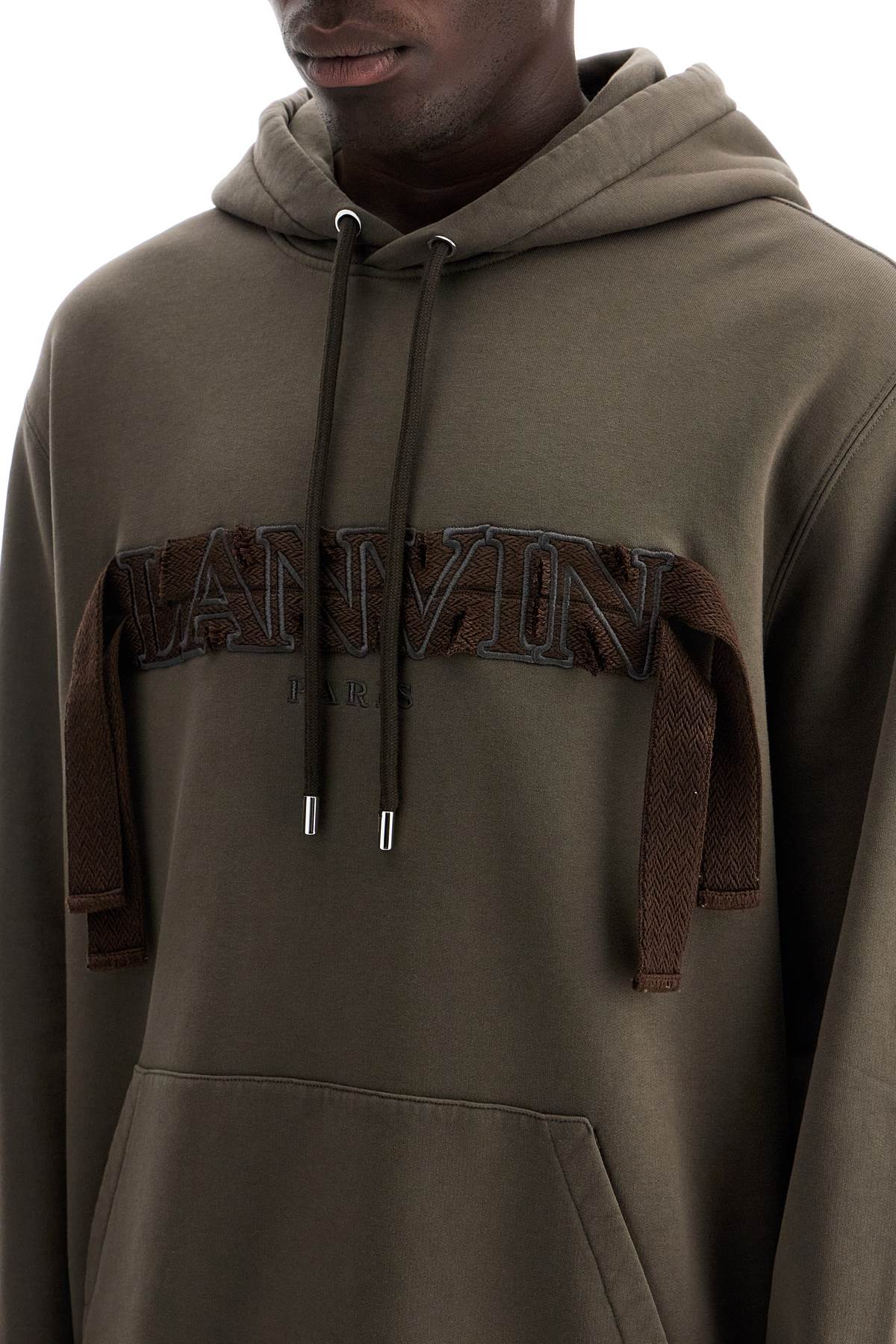 Lanvin Curb Logo Hoodie