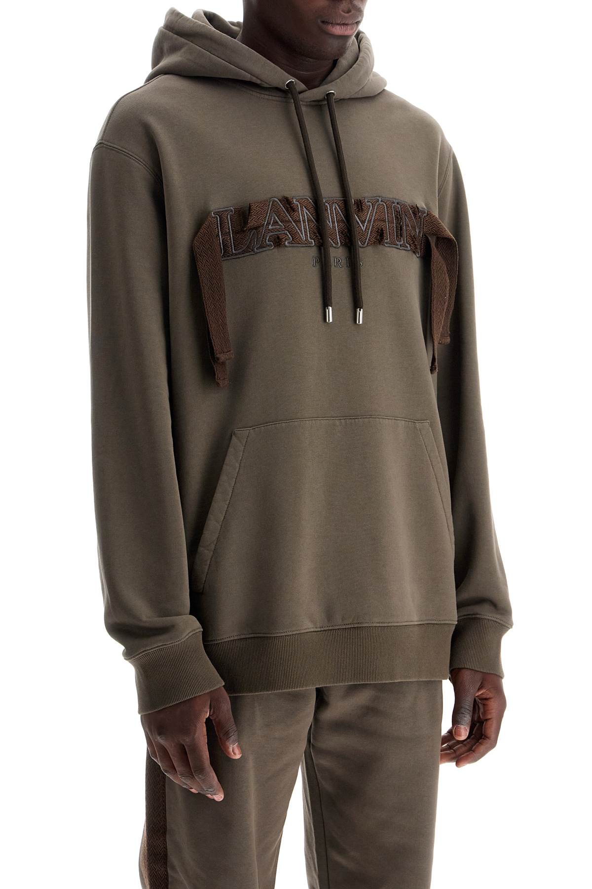 Lanvin Curb Logo Hoodie