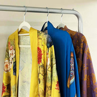 Ulivary Golden Spring Kimono Robe
