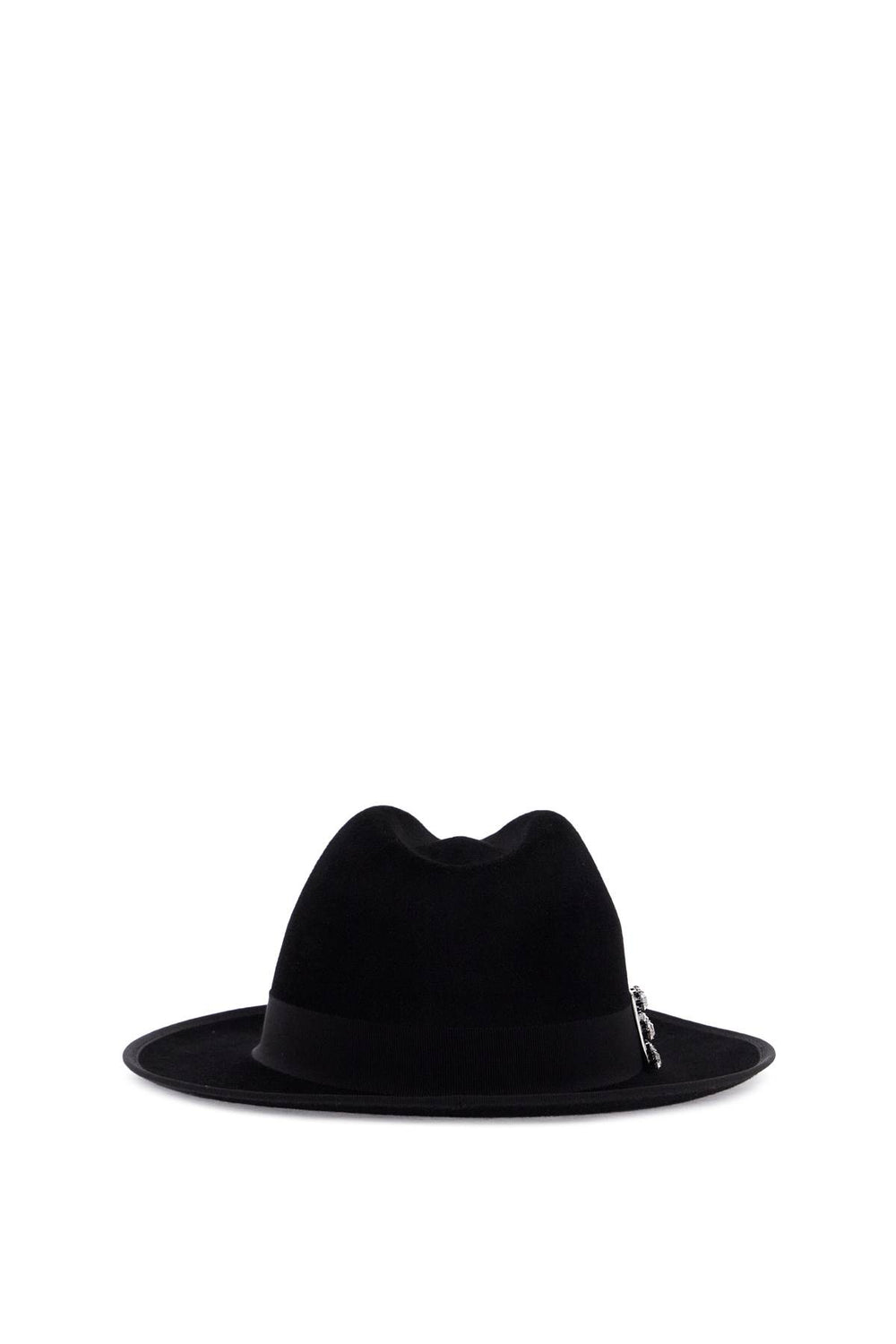 Roger Vivier Felted Wool Fedora Très Vivier