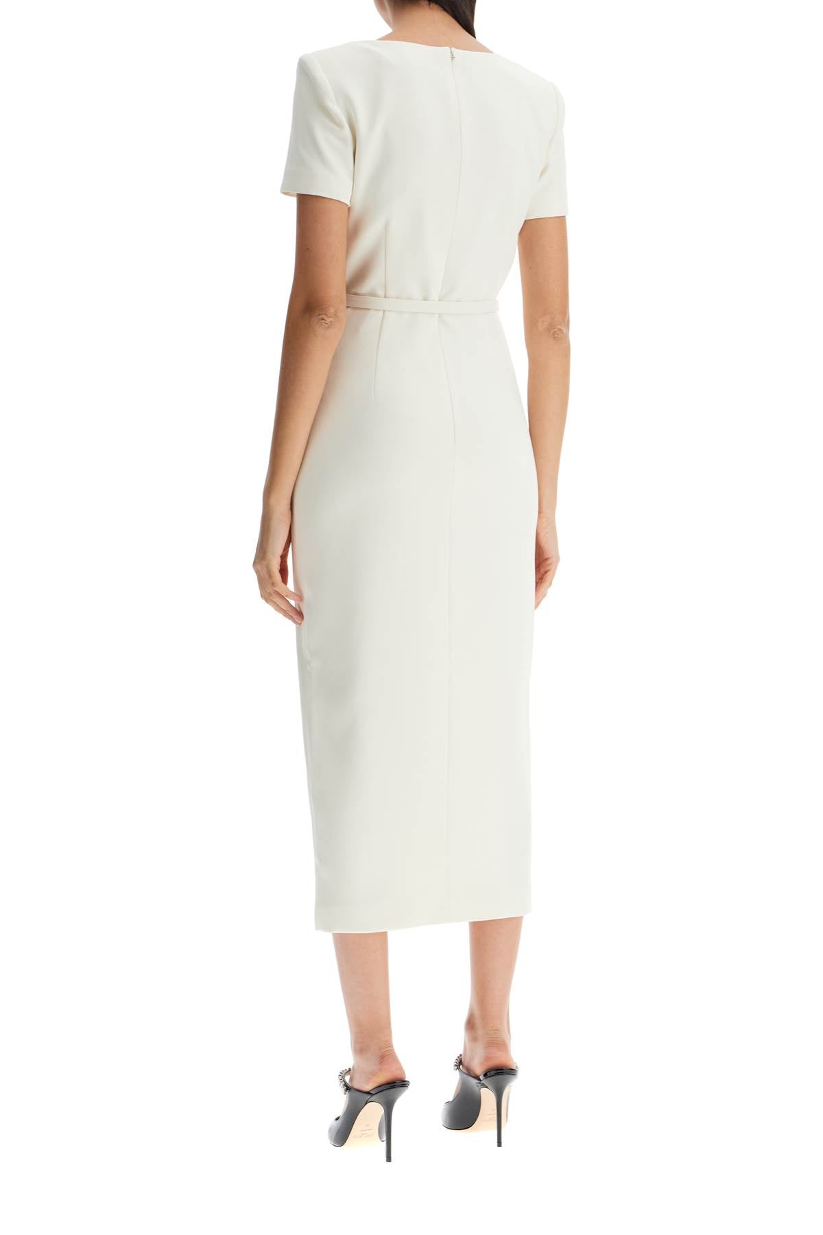 Self Portrait Crepe Midi Dress