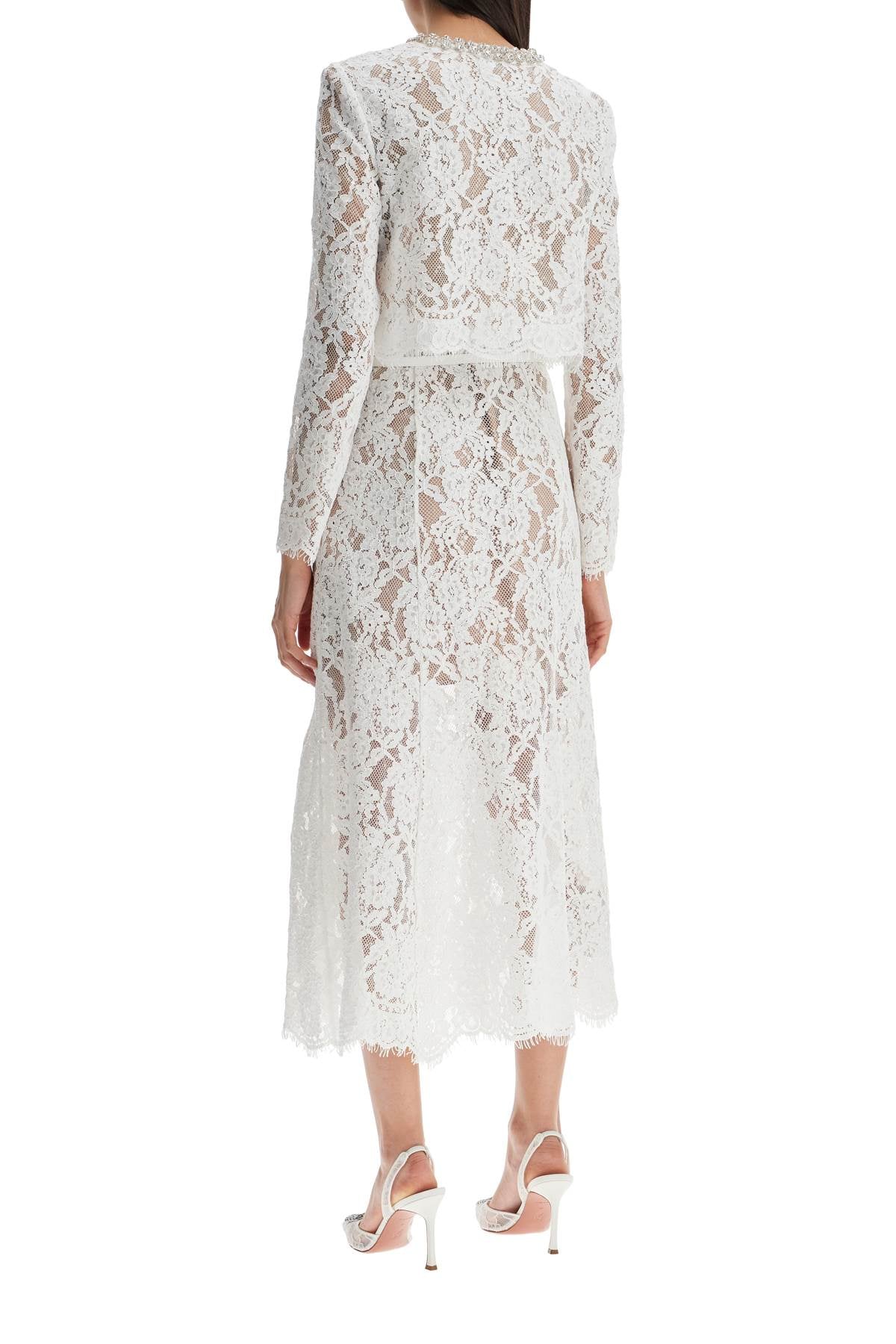 Self Portrait Lace Midi Dress